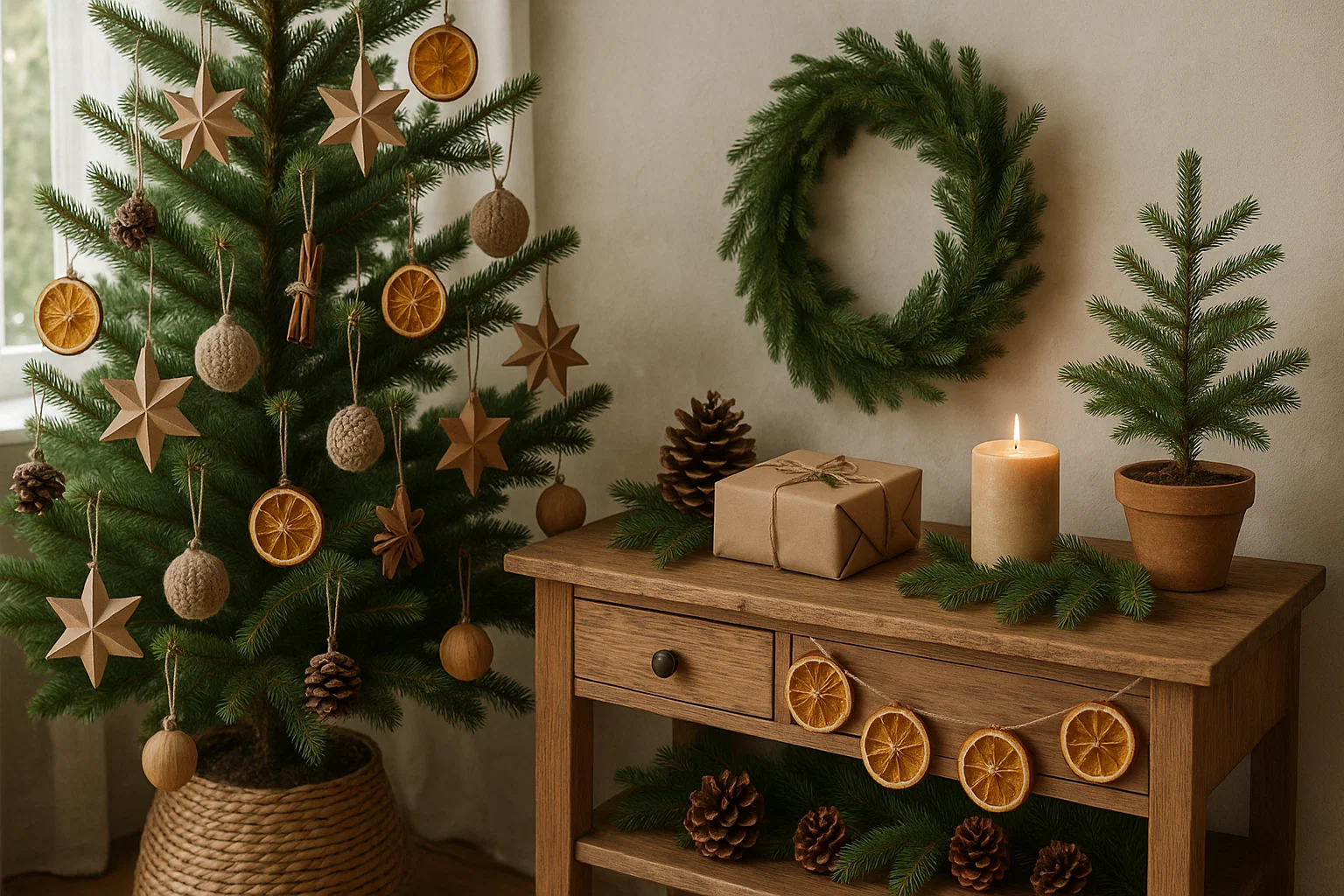 Nachhaltige Weihnachtsdeko