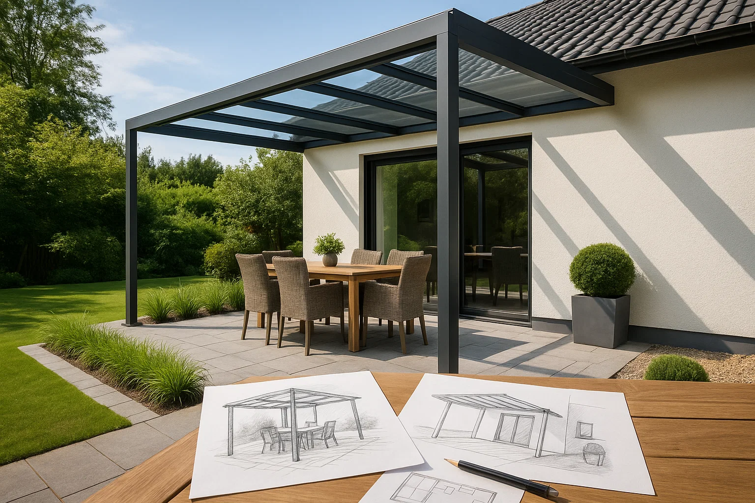 Terrassenüberdachung Planungsideen