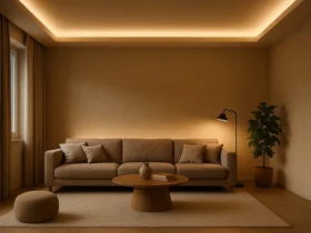 indirektes Deckenlicht