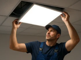 LED Panel Installation