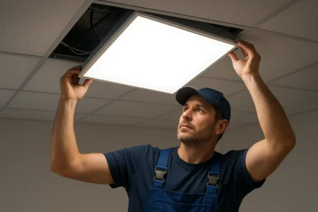 LED Panel Installation