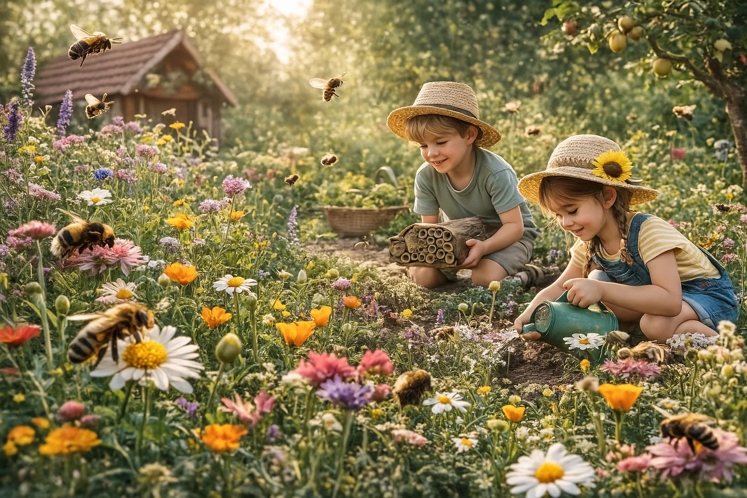 Wildbienen im Garten