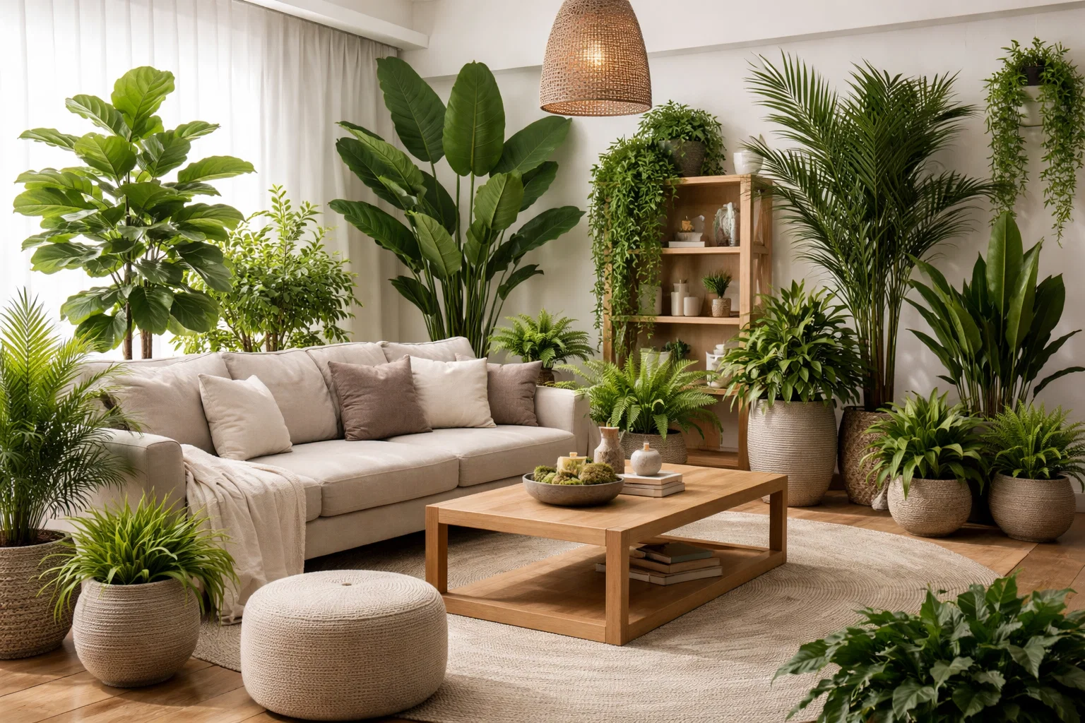 Künstliche Grüne Oase