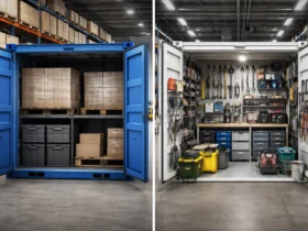 Lagercontainer und Materialcontainer