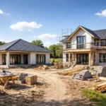 Ein- oder Zweistöckige Häuser