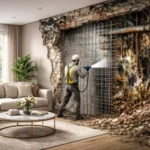 Mauern von innen verstärken