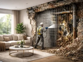 Mauern von innen verstärken