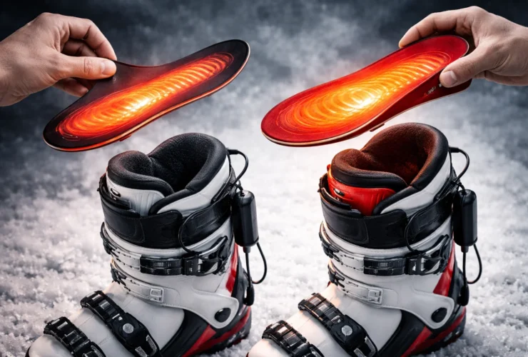 Beheizbare Einlegesohlen