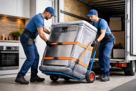 Geschirrspüler transportieren