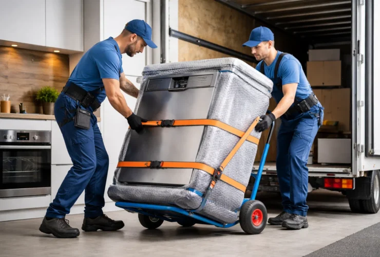 Geschirrspüler transportieren